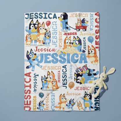 Personalized baby blankets