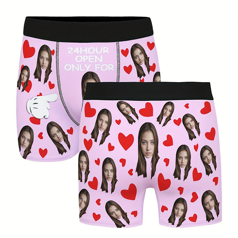 Men'S Boxer Shorts with Personalized Designs