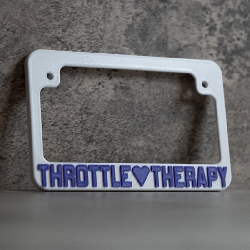 Motorcycle License Plate Frame