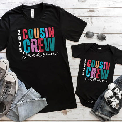 Cousin Crew Personalized T-Shirts, Custom Cousin Crew Shirts