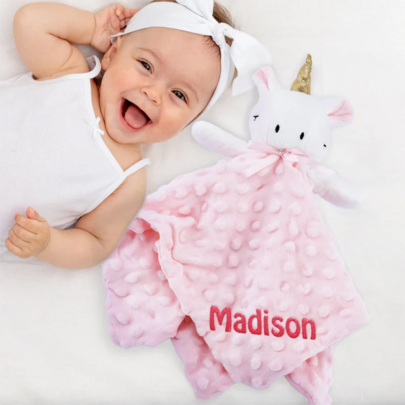Personalized Security Blanket for Girls and Boys