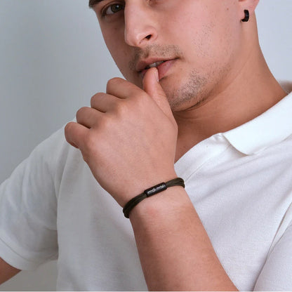 Mens Bracelet personalized. Custom Sailing Rope Bracelet. Friendship personalized gift