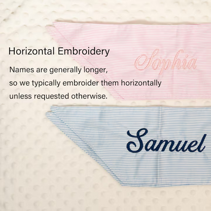 Customized Name Baby Boy Swaddle Bow Sash, Newborn Birth Announcement Picture Props