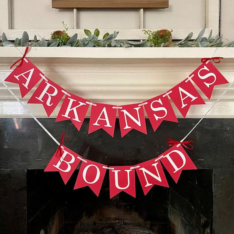 COLLEGE BOUND Banner Personalized University College Name Banner Graduation Gift