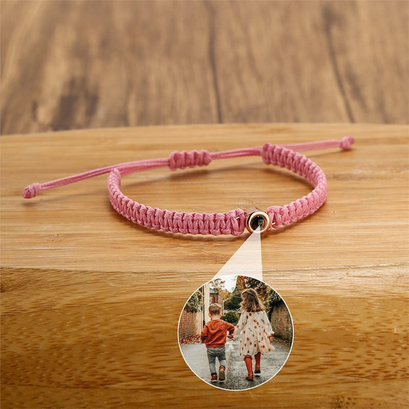Custom Photo Projection Bracelet Personalized Picture Projection Bracelets