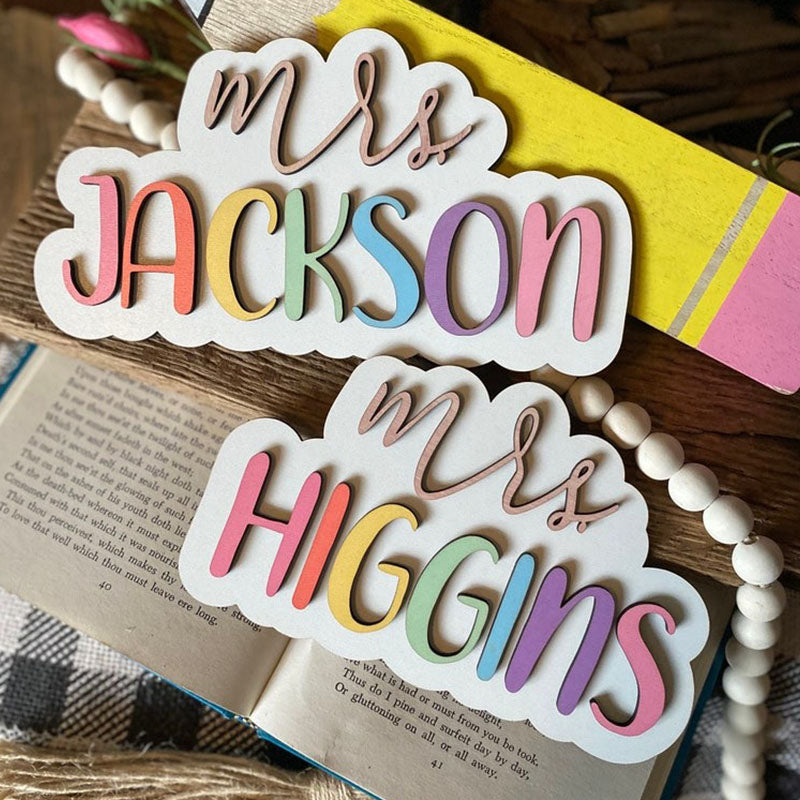 Teacher Door Hanger, Teacher Door Sign