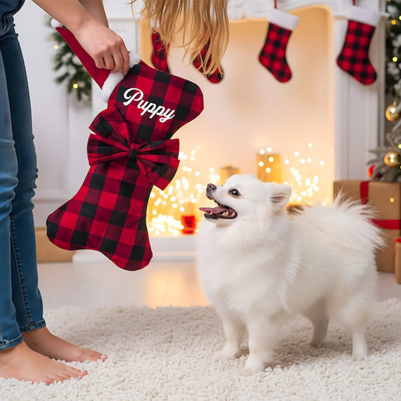 Personalized Dog Christmas Stockings, 2025 Christmas Stocking For pets