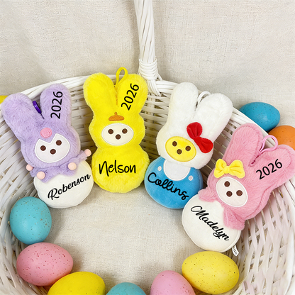 Personalized Easter Bunny Plush,Custom Bunny
