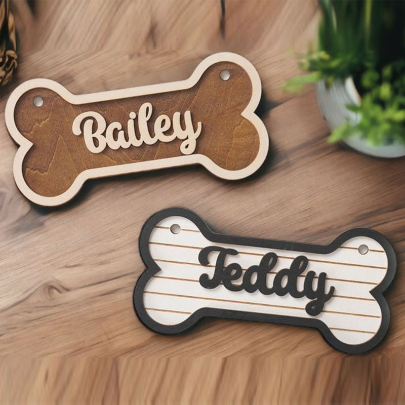 Dog House Sign, Dog House Tag, Personalized Gift