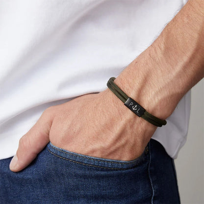 Men’s Bracelet – Personalized Sailing Rope Bracelet