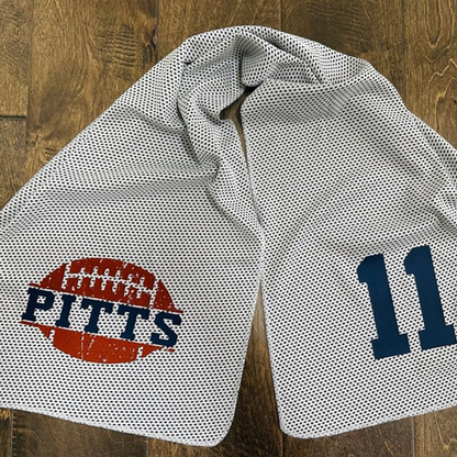 Custom Personalized Sports Towel, Baseball Softball Cooling Towel