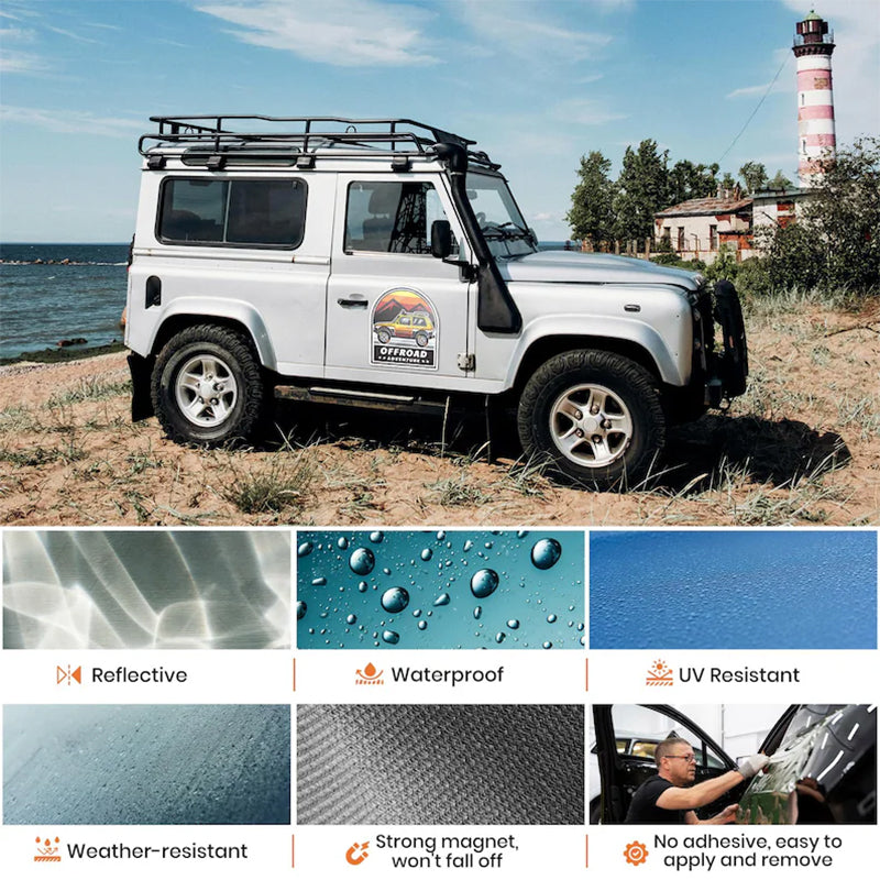 Custom Car Magnet with Your Logo - Magnetic Car Signs with Your Design