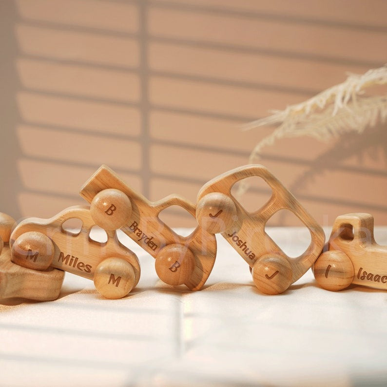 Personalized Wooden Car For Kids