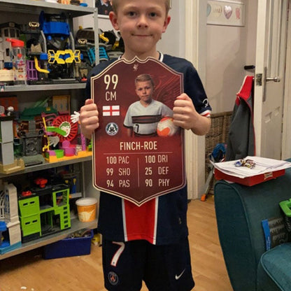 Personalised FIFA Card | Football Gift Fan Gift Custom Board For Son Dad Boyfriend Husband