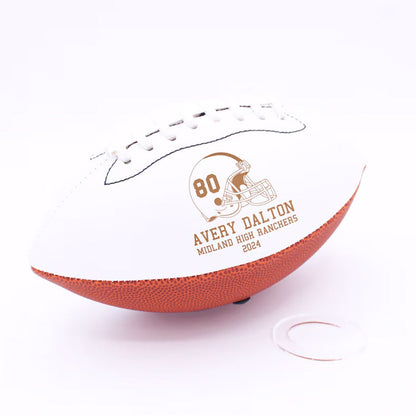 Personalized Groomsmen Gift Football, Personalized Best Man Football