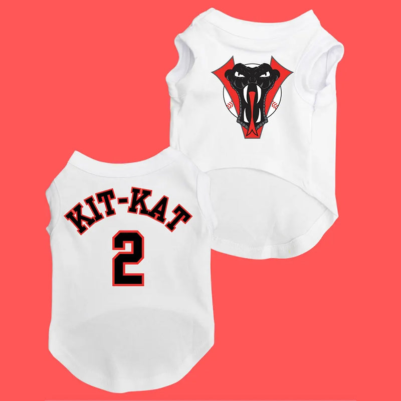 Custom Dog Jersey with Logo Personalize with Name