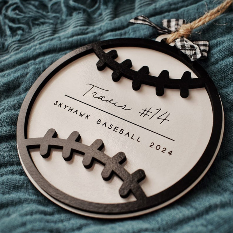 Custom Sports Ball Ornaments | Personalized Ornaments