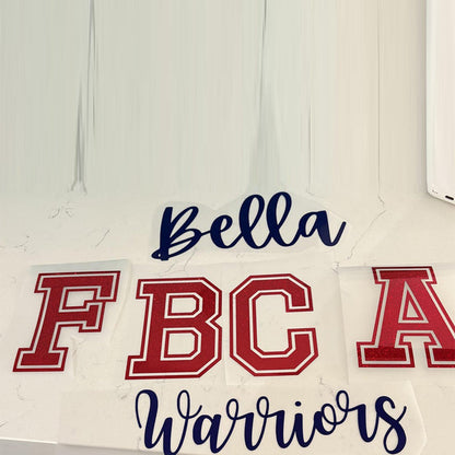Cheer Megaphone Decals - Made to Order - DIY Application on your megaphone