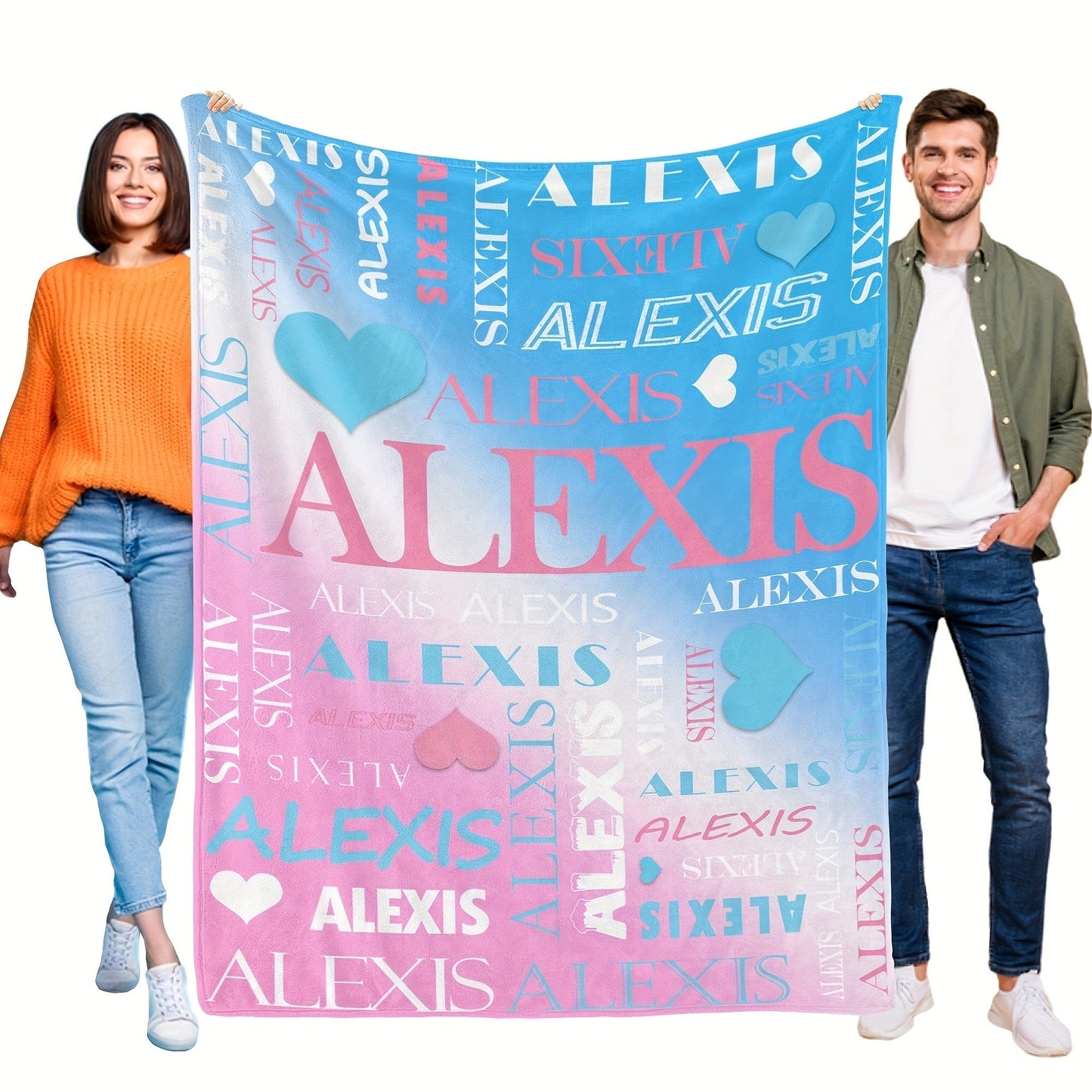 Custom Blanket Personalized Name Blanket Custom Blanket