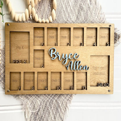 Personalized Pre-K To Graduation Year Photo Frame