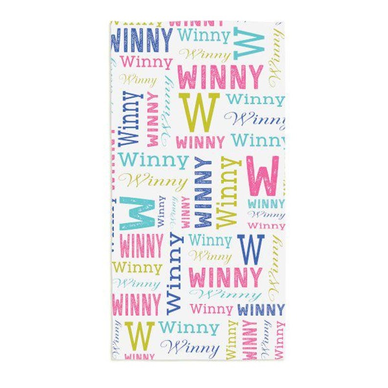 Personalized Beach Towel, Custom Kid Summer, Kids Beach Towel