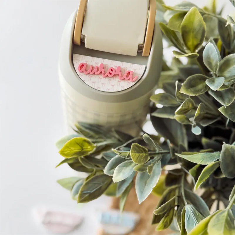 SUMMER Owala Name Plate, Personalized Owala Name Plate
