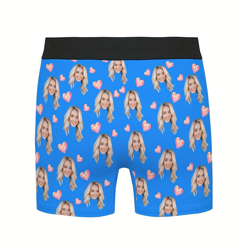 Men's Custom Boxer Briefs - Personalized Photo