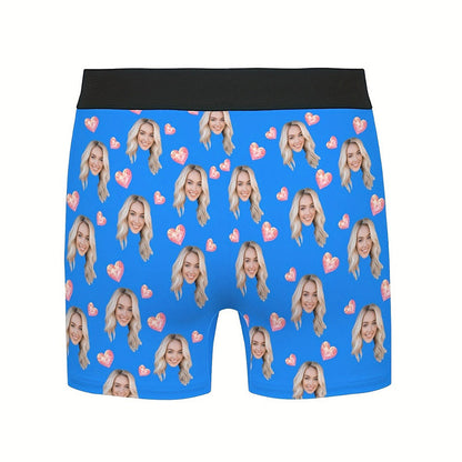 Men's Custom Boxer Briefs - Personalized Photo
