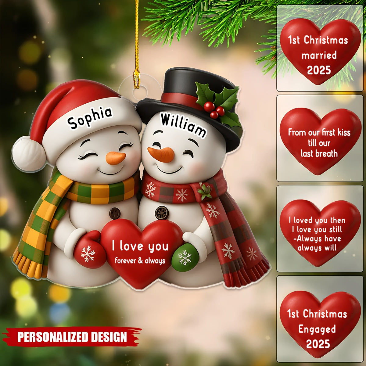 [Personalised Christma Ornament] Personalized Christmas Ornament
