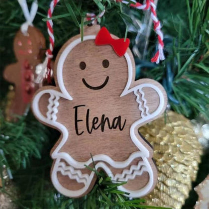 Personalized Gingerbread Ornament