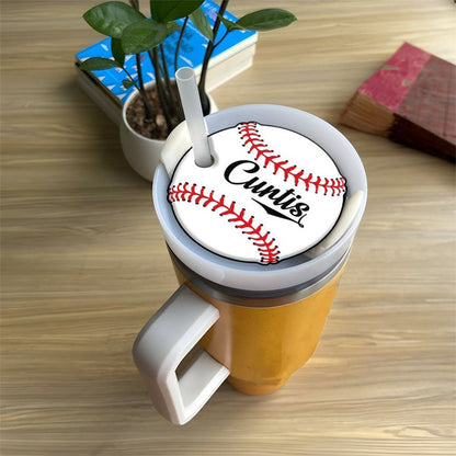 Personalized Tumbler Name Tag - 40oz 30oz - Name Plate - Sports Name Tag - Acrylic Name Plate