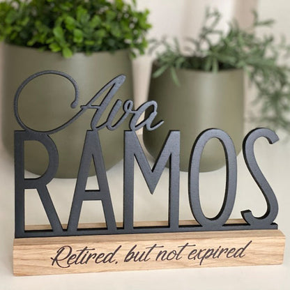 Teacher Name Sign, Teacher Name Plate, Teacher gifts