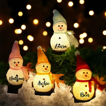 Christmas Snowman Solar Light