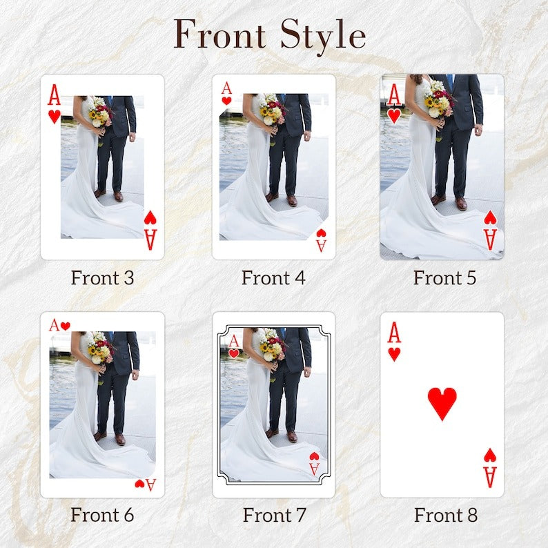 Custom Photo Playing Cards, Personalized Deck Of Cards with Box