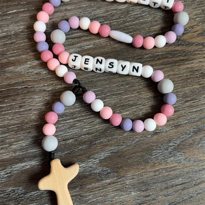 Custom Baby Rosary | Chewy Rosary for Babies