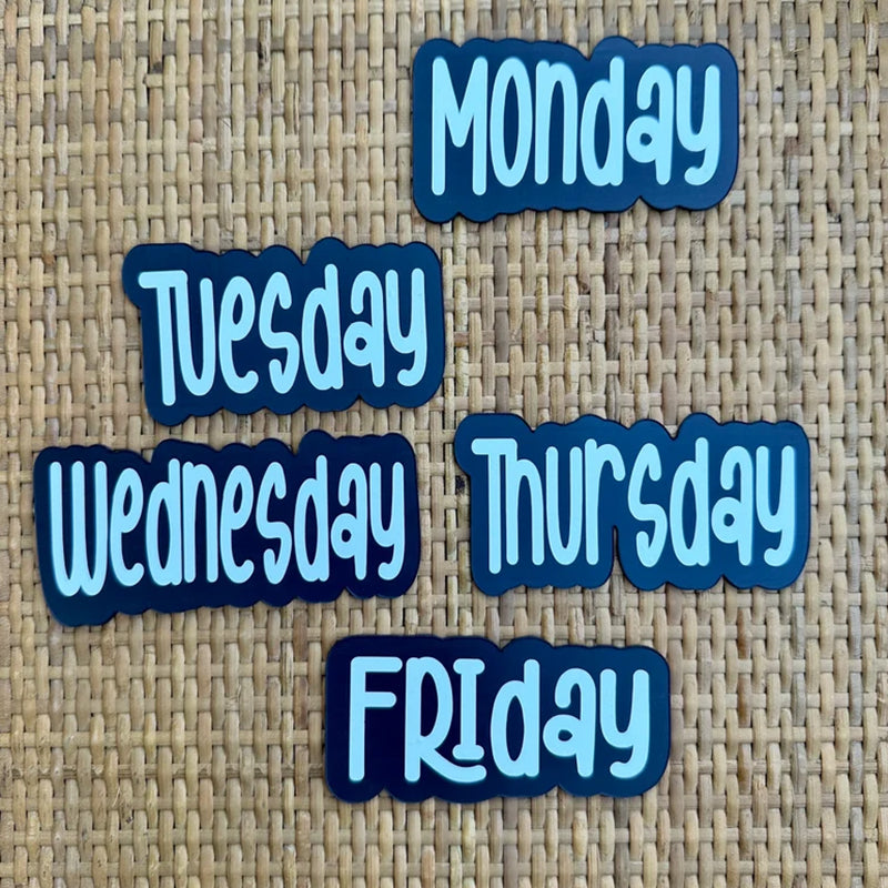 White Board Custom Magnetic Labels