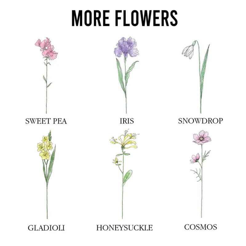 Personalized Sisters Are Different Flowers From The Same Garden Bottle Lamp