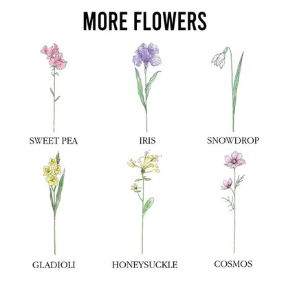 Personalized Sisters Are Different Flowers From The Same Garden Bottle Lamp