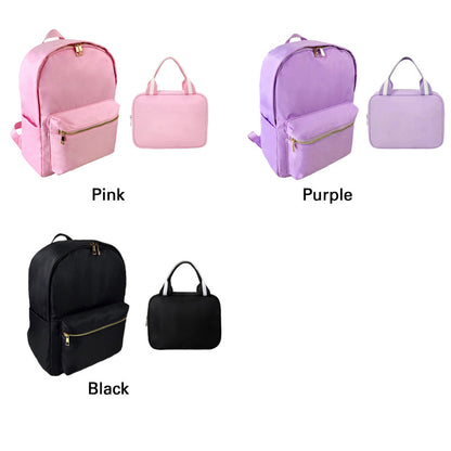 Custom Backpack with Matching Lunch Box
