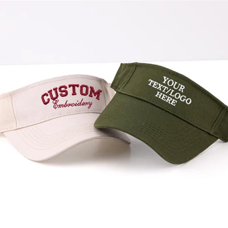 Custom Embroidered Tennis Visor With Name Personalized Womens Visor Baseball