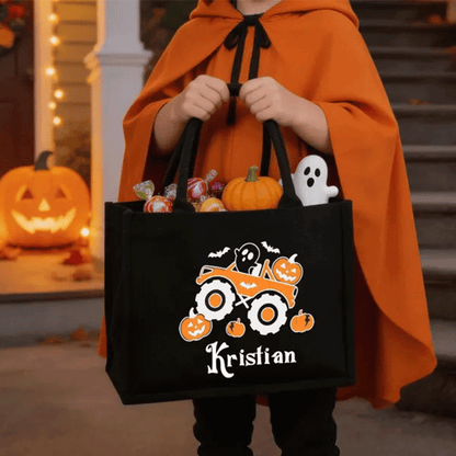Trick or Treat Bags Personalized Halloween Bag Custom Halloween Treat Bags for Kids