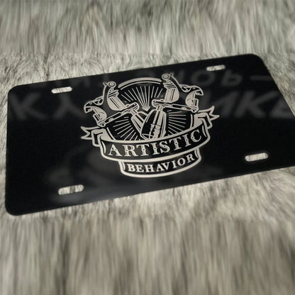 Custom License Plate your logo or text