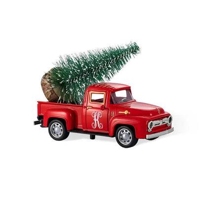 Christmas Tree Truck w Personalisation on Door