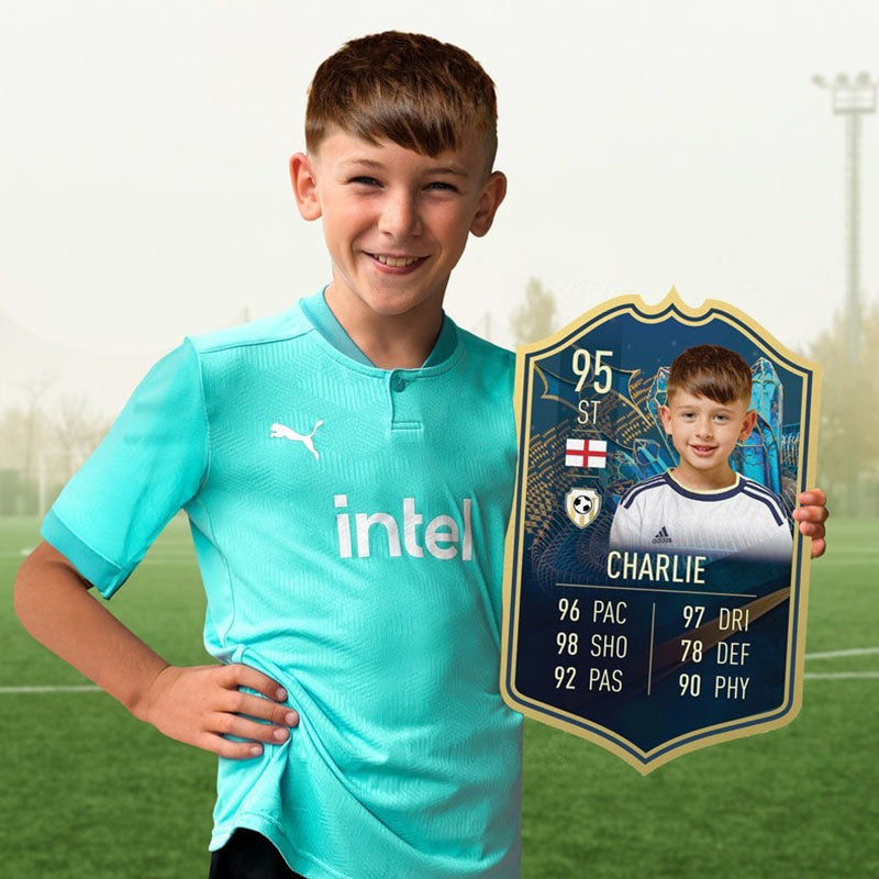 Personalised FIFA Card | Football Gift Fan Gift Custom Board For Son Dad Boyfriend Husband