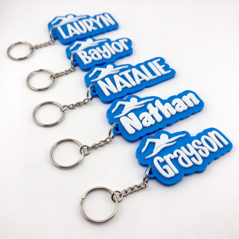 Personalized Sport Keychain Sports Bag Name Tag