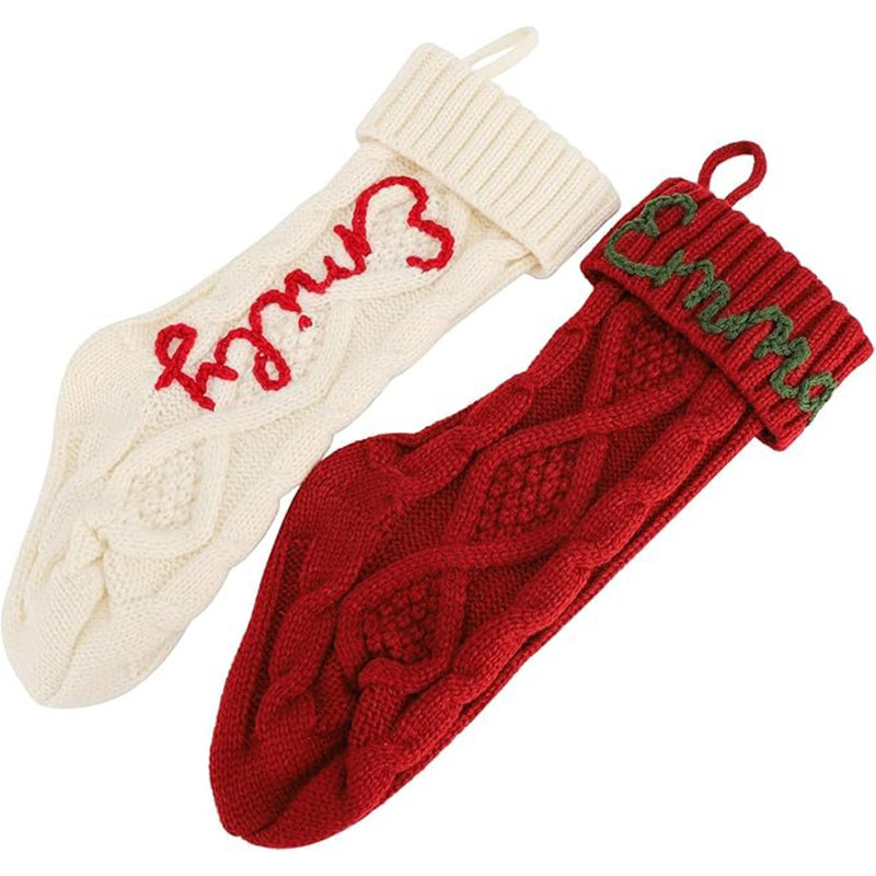 Personalized Christmas Stocking Embroidered Holiday Stocking