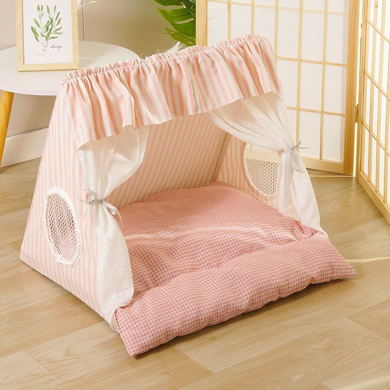 Personalized Cat Tent Custom Embroidered Name