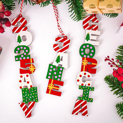Custom Alphabet Christmas Ornament,Christmas Name Letter Ornament