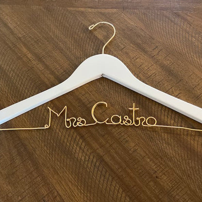 Custom Wire Wedding Hanger Dress Hanger