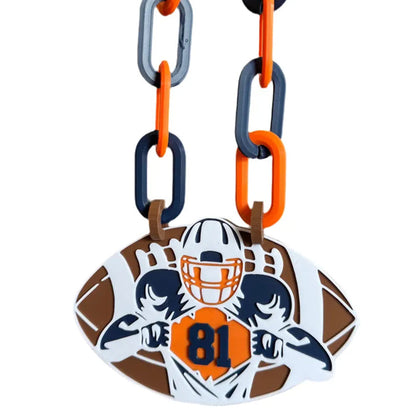 Football Chain , Football Player , Custom Football Number